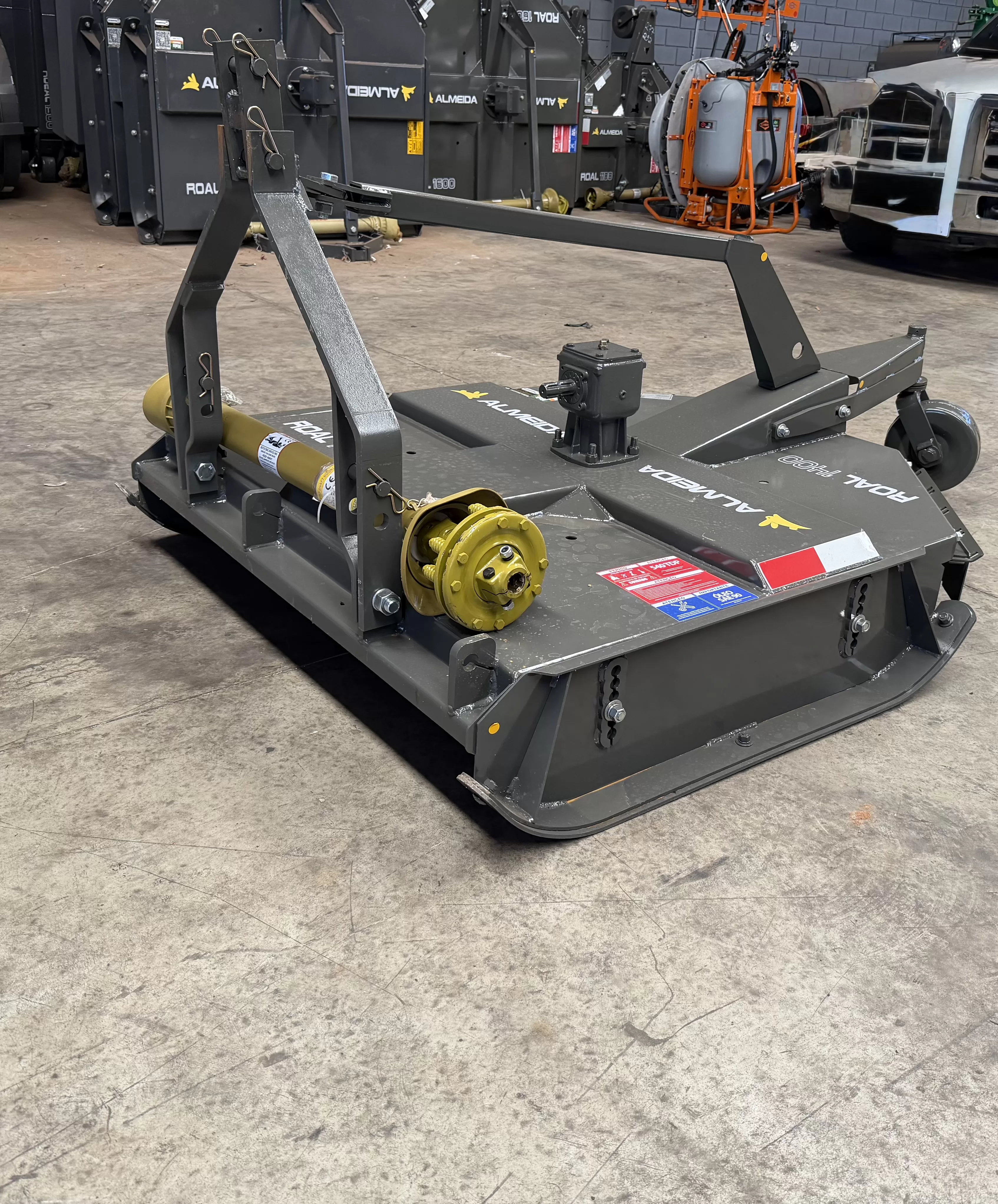 Roçadeira Hidráulica nova Marca: Almeida Modelo: ROAL 1400 de 1.40 m