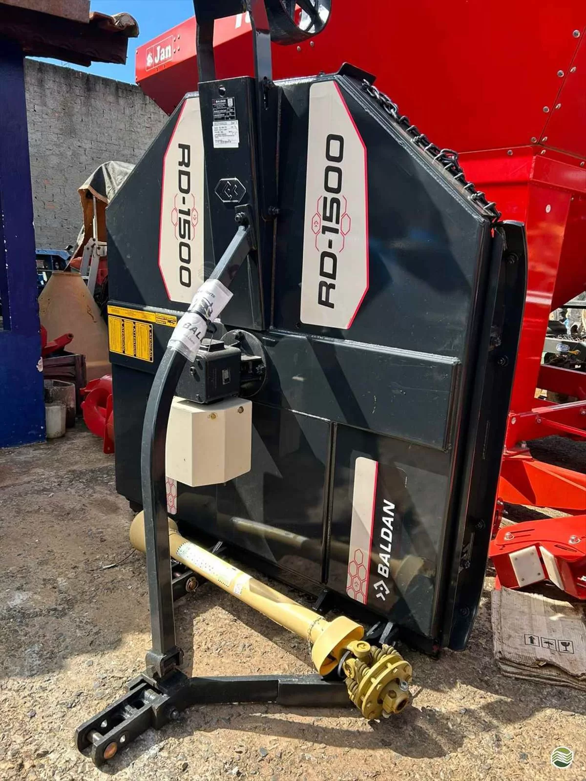 Roçadeira hidráulica (nova) Marca: Baldan Modelo: RD 1500 de 1.50 m