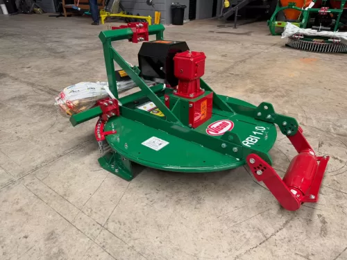 Roçadeira hidráulica >nova tipo: ecológica Marca: Vicon Modelo: ORBI 1.0 de 1 m de largura