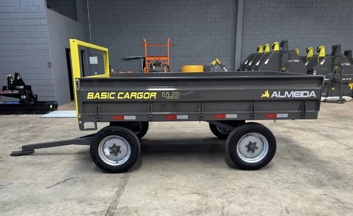 Carreta Agrícola >nova Marca Almeida modelo: MaxCargor 4.0 2 eixos/4 rodas
