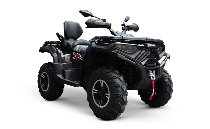 Quadriciclo (novo) Marca: MXF Modelo: Wolf 700L 4x4 com guincho dianteiro e engate traseiro. 