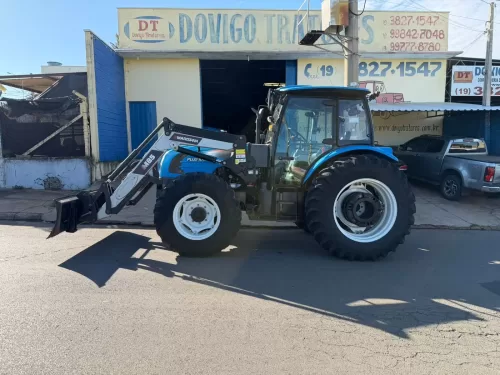 LS TRACTOR PLUS 100 4×4 ANO 2021 COM REDUTOR DE VELOCIDADE E REVERSOR EQUIPADO COM CONJUNTO DE LAMINA DIANTEIRA MARISPAN M85