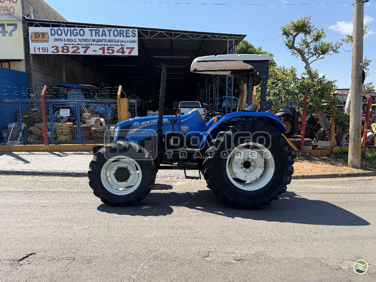 New Holland TT 4.75 4×4 Ano 2023 com Reversor de Marchas Cod (02)