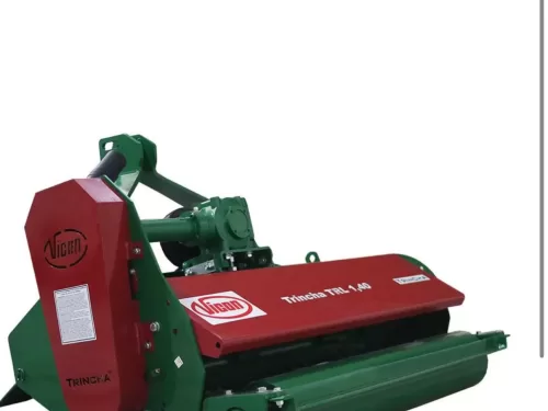 Trincha/Trirurador (leve), >nova Marca: Vicon Modelo: TRL 1,40H de 1.40 m de largura ,TRINCHA leve Hidráulica com deslocamento lateral por pistão hidráulico